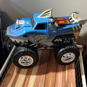 Shark Attack Blue Monster Truck Toy - Adventure Ride